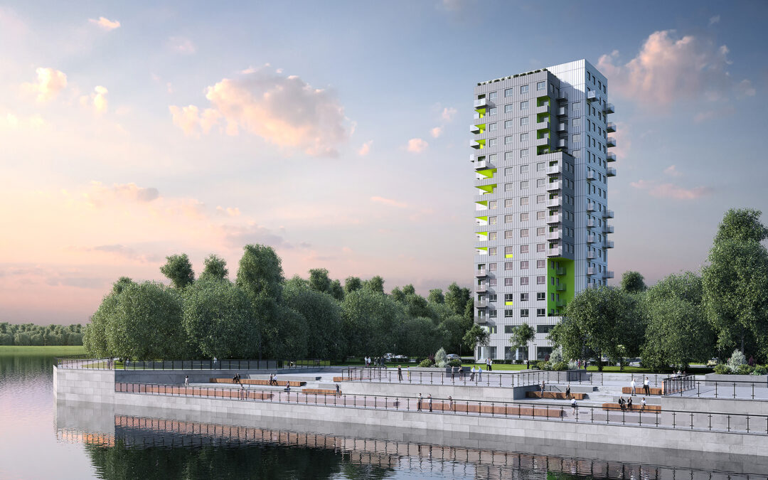 07 Mixed-use tower. Moscow. Russia